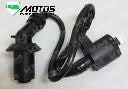 Bobina de alta universal para CG125, HJ, GY6, XM200 y STD, mostrada en la imagen con cable y terminales.