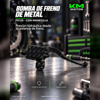 BOMBA DE FRENO METAL PS135 (MANECILLA)