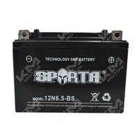 BATERIA 12N5-BS SELLADA SPARTA/YBR125,PS135,XTZ125,CRPTON,HONDA WAVE,DISCOVERY150/125,BOXER150,PS150,XTZ150,NS125,RYDER HC-12,CRYPTON 110,SCOOTY TVS,LUCKY110,MX100