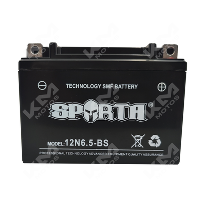 BATERIA 12N5-BS SELLADA SPARTA/YBR125,PS135,XTZ125,CRPTON,HONDA WAVE,DISCOVERY150/125,BOXER150,PS150,XTZ150,NS125,RYDER HC-12,CRYPTON 110,SCOOTY TVS,LUCKY110,MX100