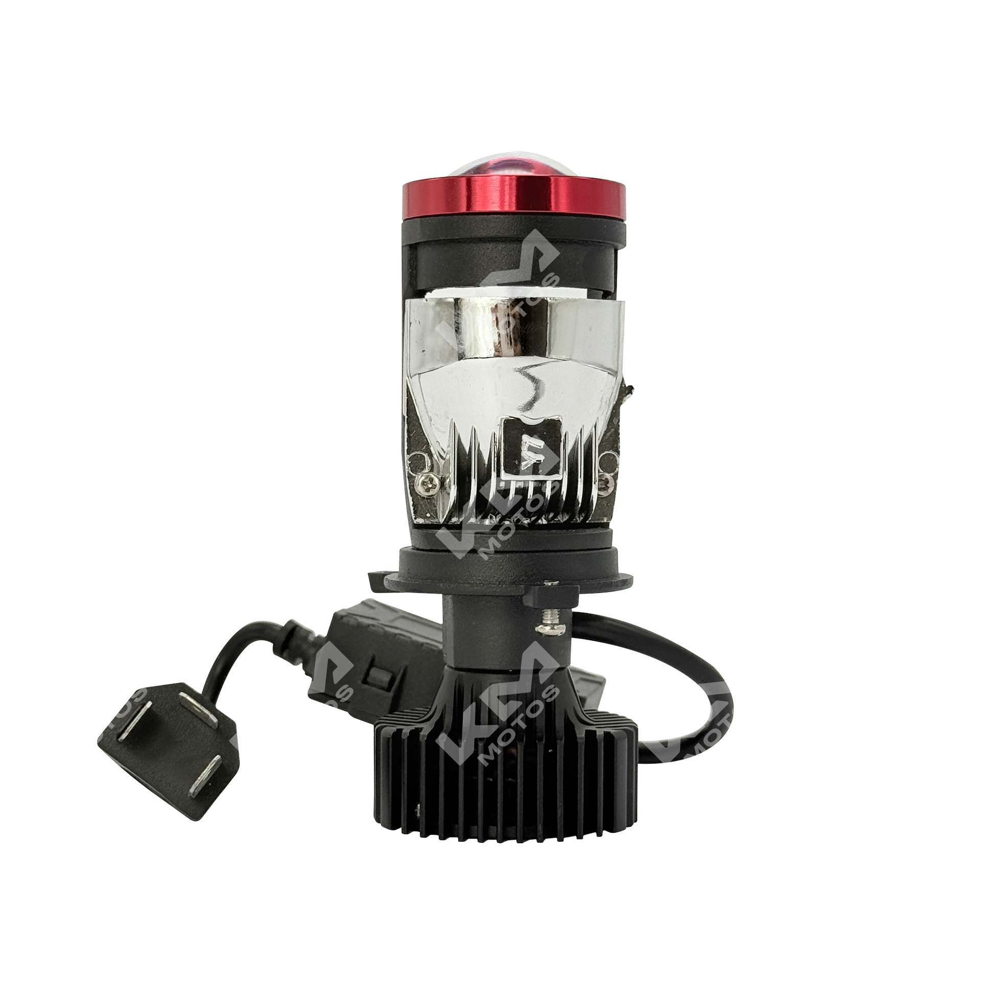 Bujía de foco HID 40W H4 Y7 de KM Motos, unidad de luz de recambio para motocicletas o vehículos.