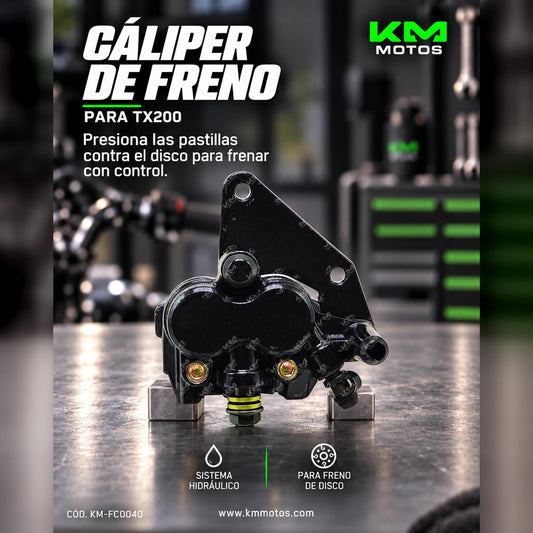 CALIPER DE TX200 (MORDAZA) — KM-FC0040 | KM Motos