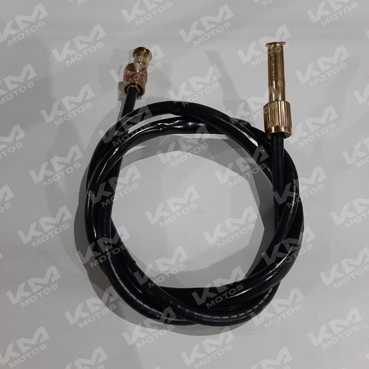 Cable de velocímetro Senli XM/CG200/XL200 con dos roscas, visible en la imagen, para conexión precisa en vehículos.