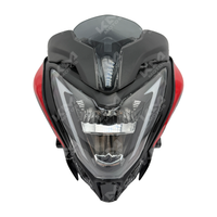CARENA LED NS200 PULSAR COMPLETA ROJA