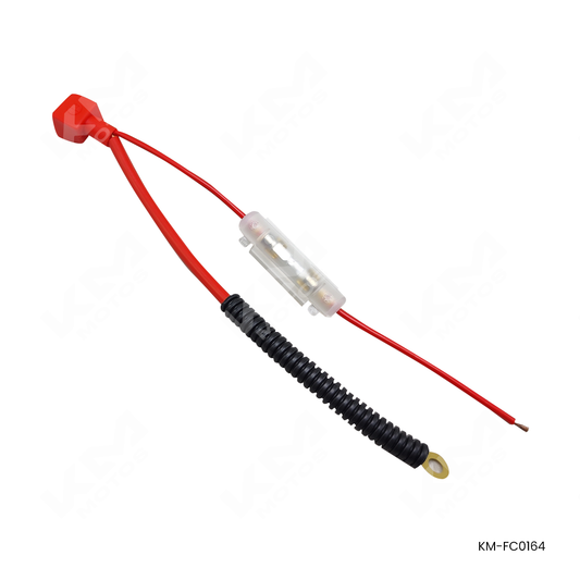 CABLE DE BATERIA + PORTAFUSIBLE