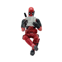 DEADPOOL VIAJERO LECTURA (CARICATURA PARA TIMON)