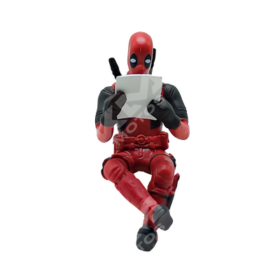 DEADPOOL VIAJERO LECTURA (CARICATURA PARA TIMON)