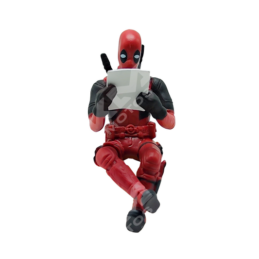 DEADPOOL VIAJERO LECTURA (CARICATURA PARA TIMON)
