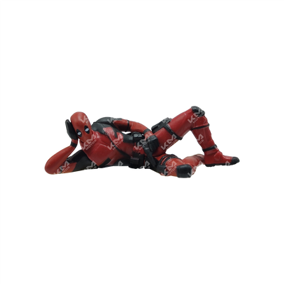 DEADPOOL VIAJERO ACOSTADO (CARICATURA PARA TIMON)