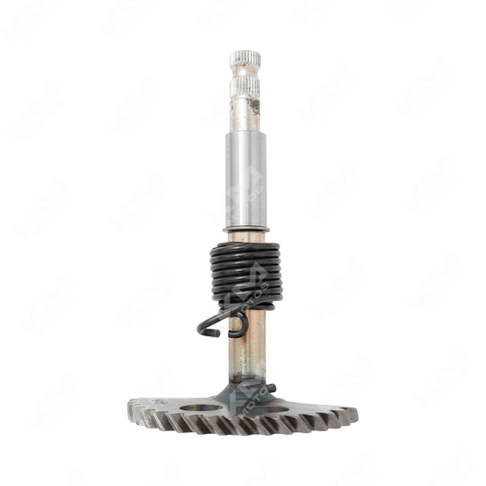 Eje de arranque automático para motocicleta KM Motos GY6/DS150, parte de la transmisión del motor en color metálico