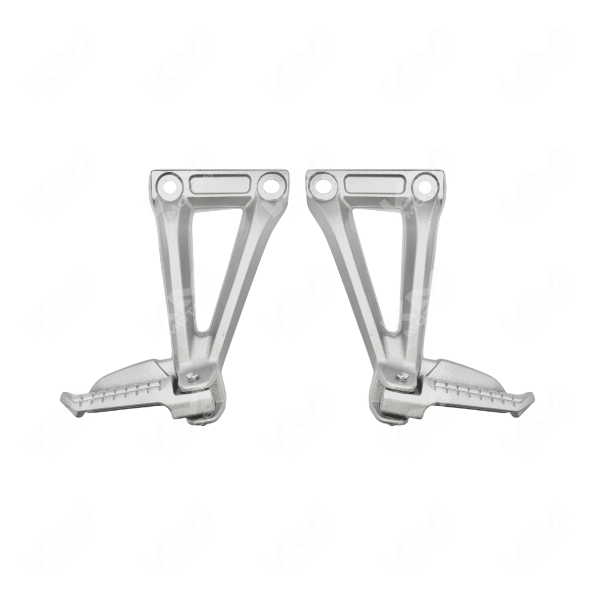 ESTRIBOS CON BASE DE LONCIN CR5/ITALIKA250 NEGRO COLOR