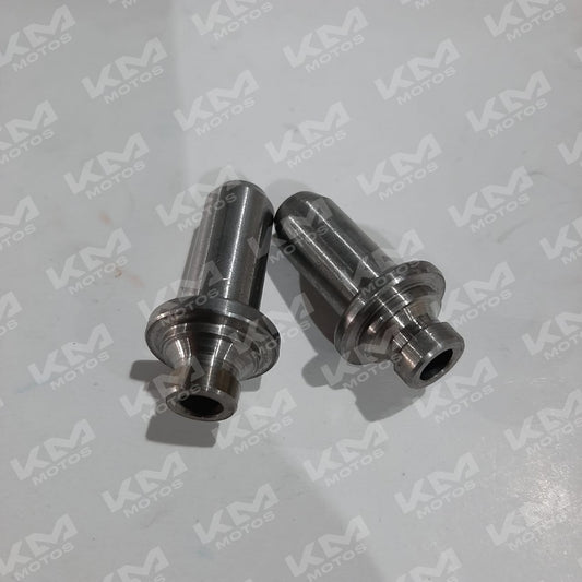 Guías de válvula Senli GY6-150 para motor, componentes de repuesto con acabado metálico y diseño preciso.
