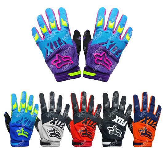 GUANTES LARGOS DIRTPAW FOX + PROTECCION