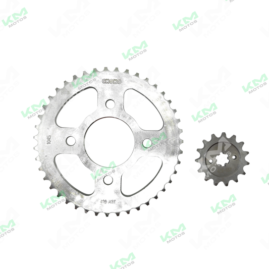 1/2 KIT DE TRACCION PS135 43T/15T