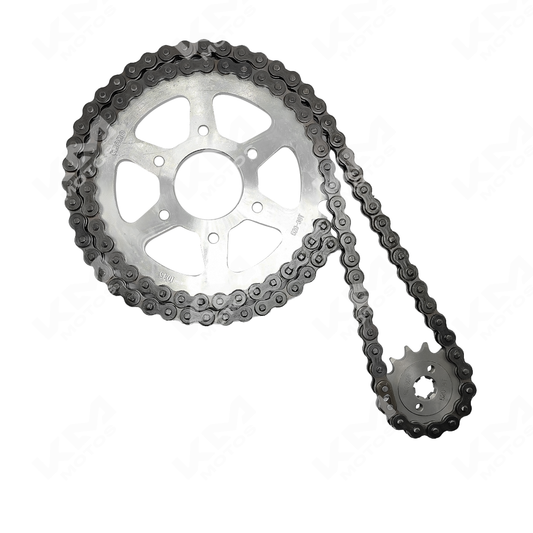 Kit de tracción para NS200, 39T/14T, con 6 orificios, marca universal, componentes de arrastre en imagen