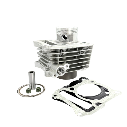 Kit de cilindro KM Motos para EN125, GN125H y GN125F, tamaño 57mm, componente de motor para motocicleta.