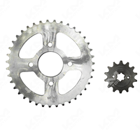 1/2 KIT DE TRACCION(ARRASTRE) DE PULSAR NS200 39T-520