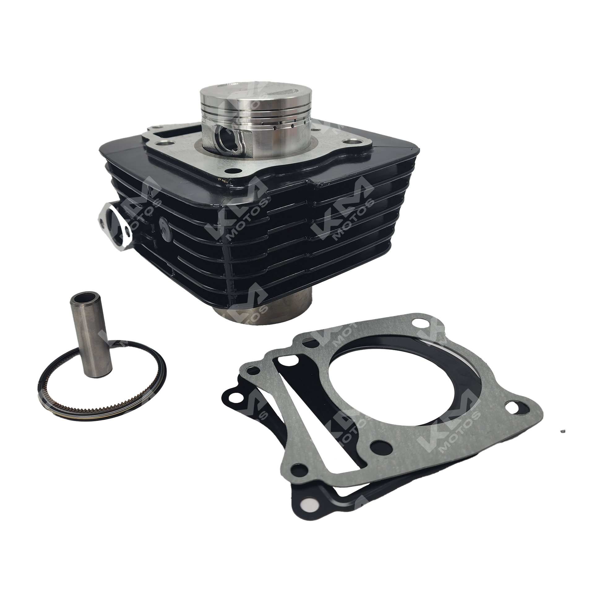 Kit de cilindro Universal para Apache RTR160 OEM, componente de motor con detalles visibles del cilindro y accesorios.