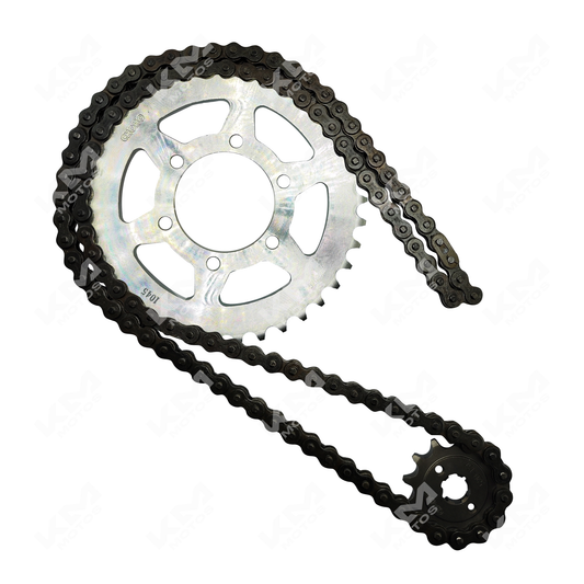 KIT DE TRACCION 38T/13T -520H/110L AKT/CR5PRO/GSR4/250Z GRAFITO OEM CHOHO