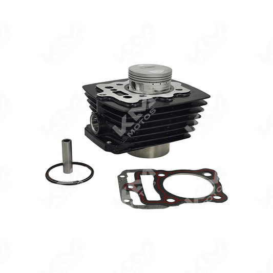 KIT DE CILINDRO AKT TTR150/FT150 (62MM) CHOHO PISTON BAJO - KMMOTOSHN