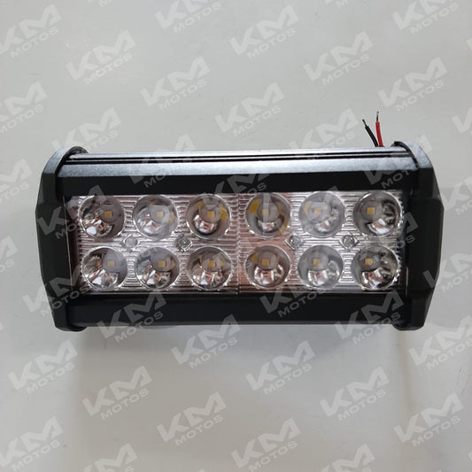 Luz LED 12P Barra Metal Larga