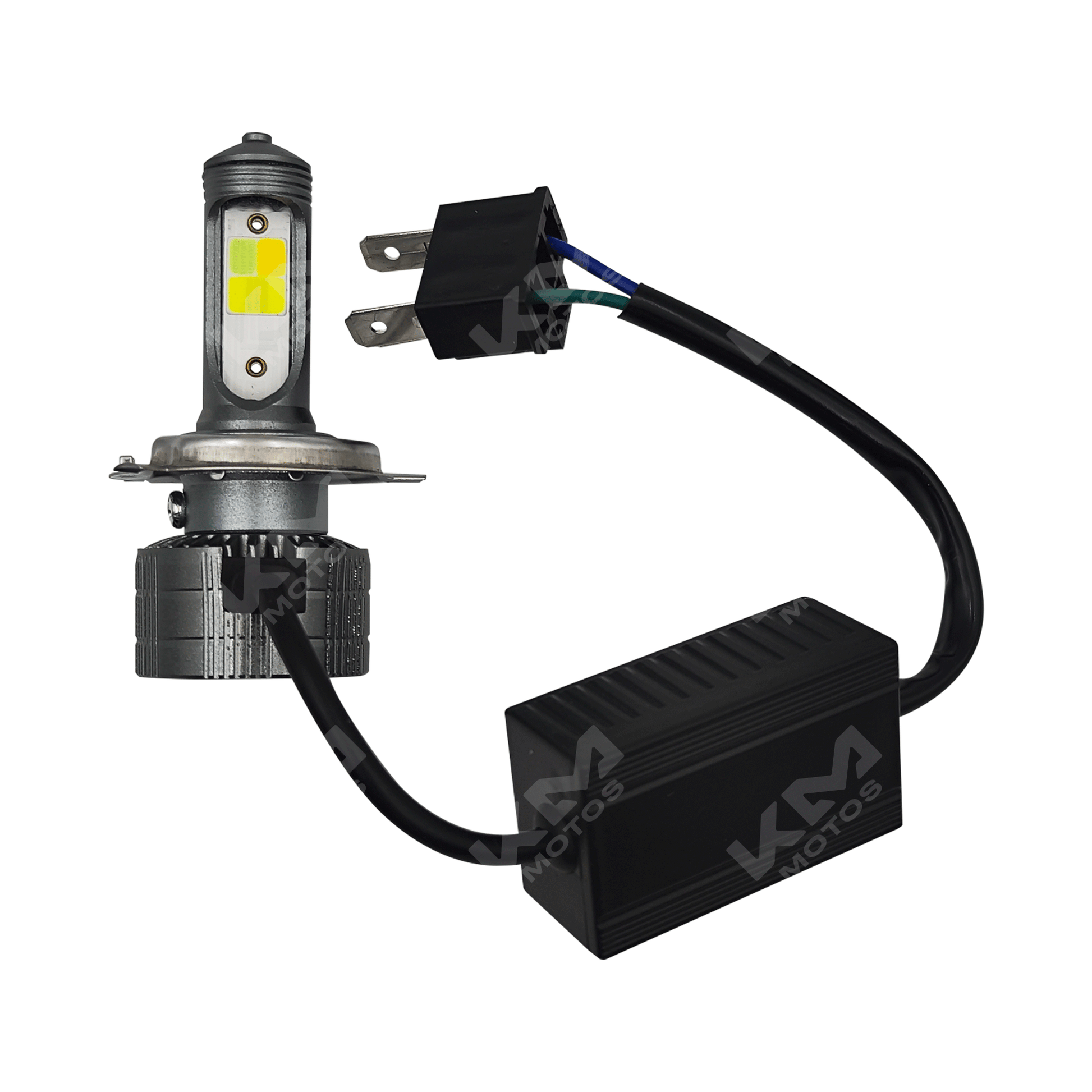 LUZ LED HID 2 COLORES + VENTILADOR