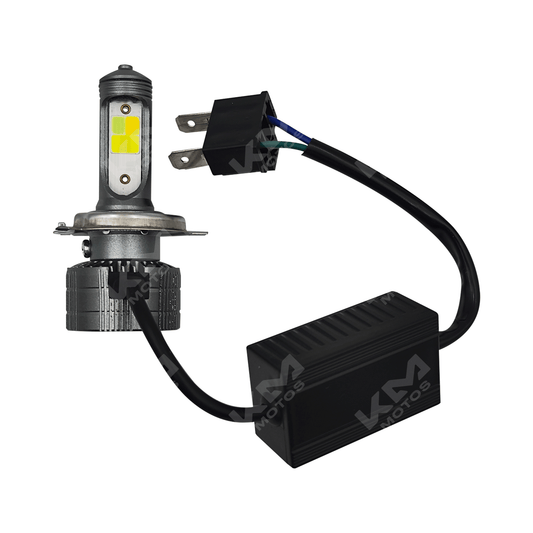 LUZ LED HID 2 COLORES + VENTILADOR