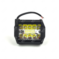 LUZ LED 5.10.5P CUADRADA METAL + FLASH