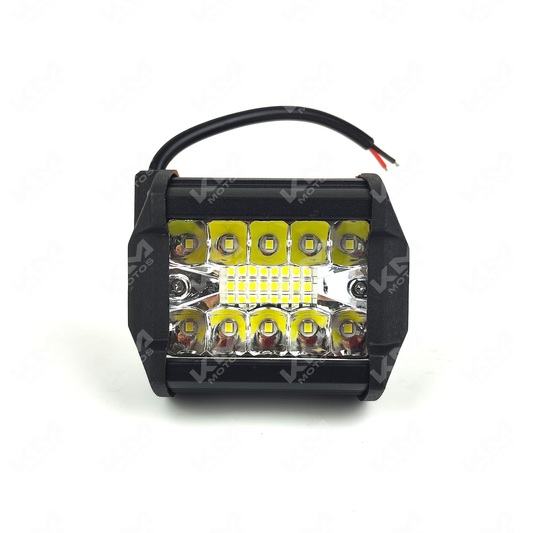 LUZ LED 5.8.5P CUADRADA METAL