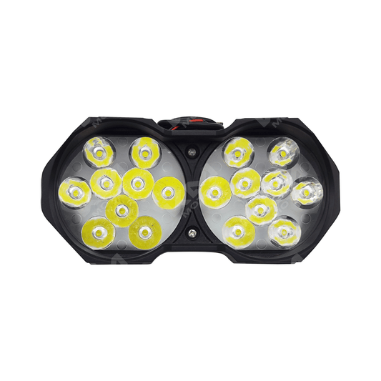 LUZ LED 19P/18P GEMELA + FLASH - KMMOTOSHN
