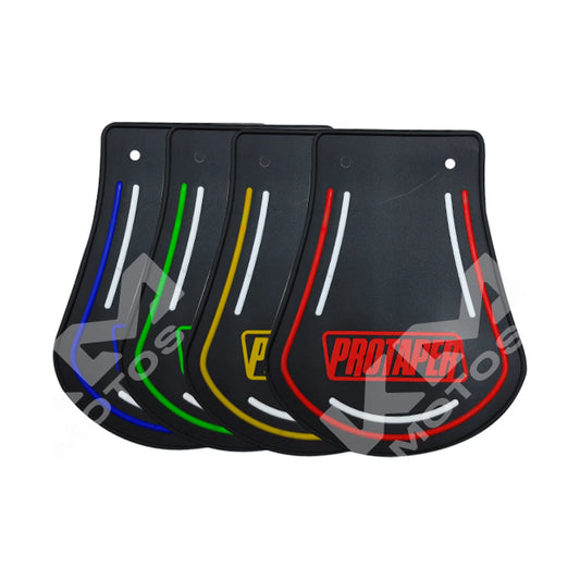 Protector de guardafango ProTaper para moto, modelo 193x155, en color negro, de la marca KM Motos.