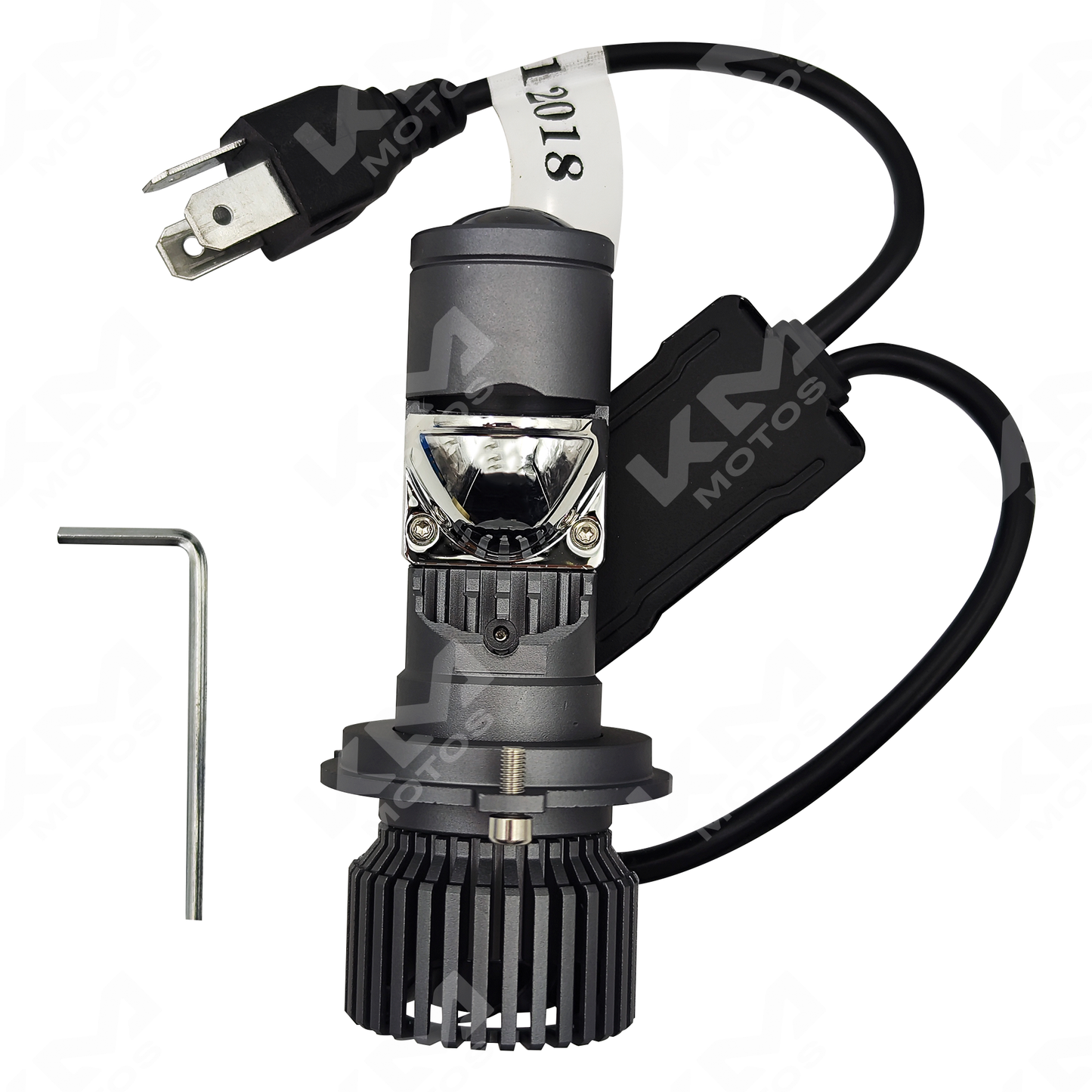 Luz LED Hid Cyt Lupa 45W H4 + Ventiladora Alto Alcanse Small