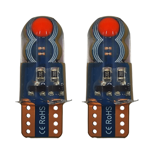 Luz LED T10 Muelitas + Flash Groud
