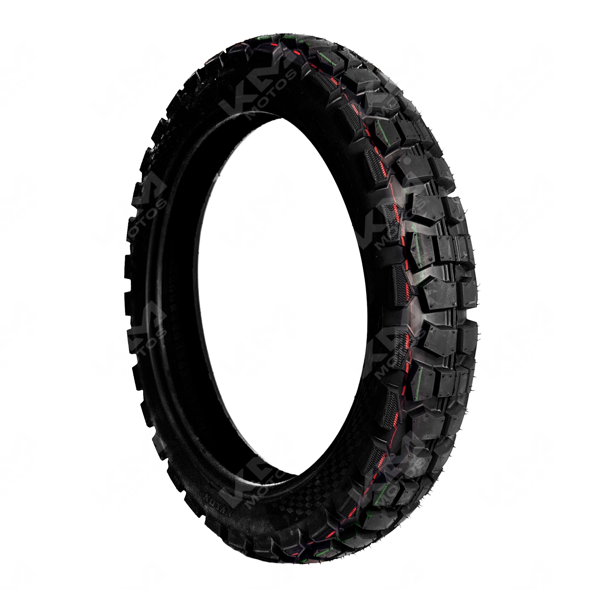 Rueda doble propósito KM Motos 4.60-18 Rod Maxxi6PR PG13T TL con banda de rodadura para off-road y calle