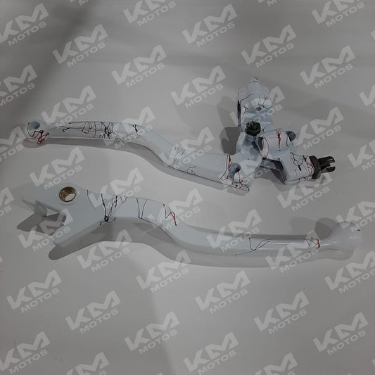 Manecilla Completa HJ125 Blanca