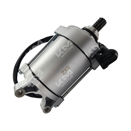 Motor de arranque CG200/XM200 11T, imagen que muestra el componente con detalles de su estructura y tamaño.