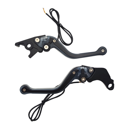 MANECILLAS RACING NS200 CON/LEDS UNIVERSAL - KMMOTOSHN