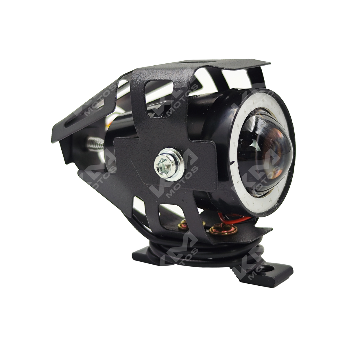 Luces LED Ojo de Ángel Transformes U7 Mini de KM Motos, diseño compacto y brillante para motocicletas.