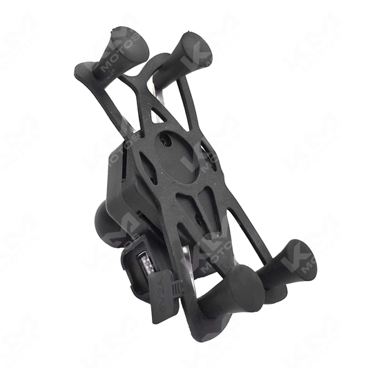 PORTA CELULAR + CARGADOR "TIPO A" - KMMOTOSHN