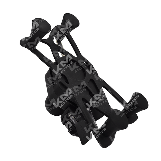 Soporte para celular y cargador tipo B en accesorios para timones, compatible con dispositivos móviles y navegación.