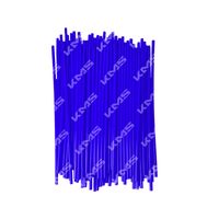 PAJILLAS PARA RAYOS (1/2 PAQUETE) AZUL