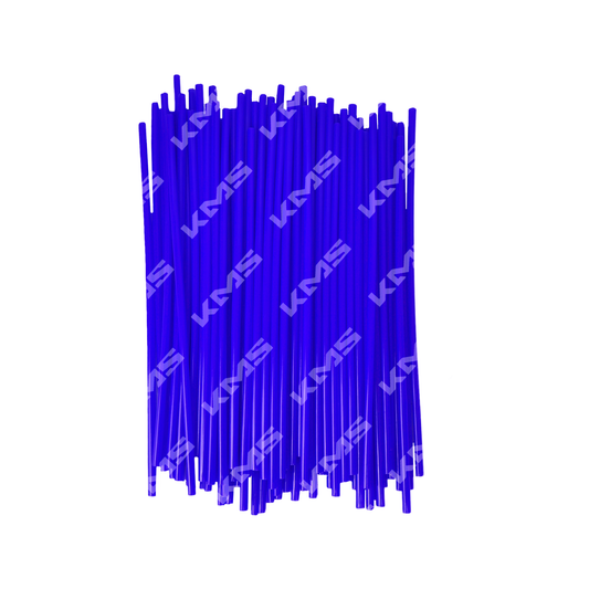 PAJILLAS PARA RAYOS (1/2 PAQUETE) AZUL - KMMOTOSHN