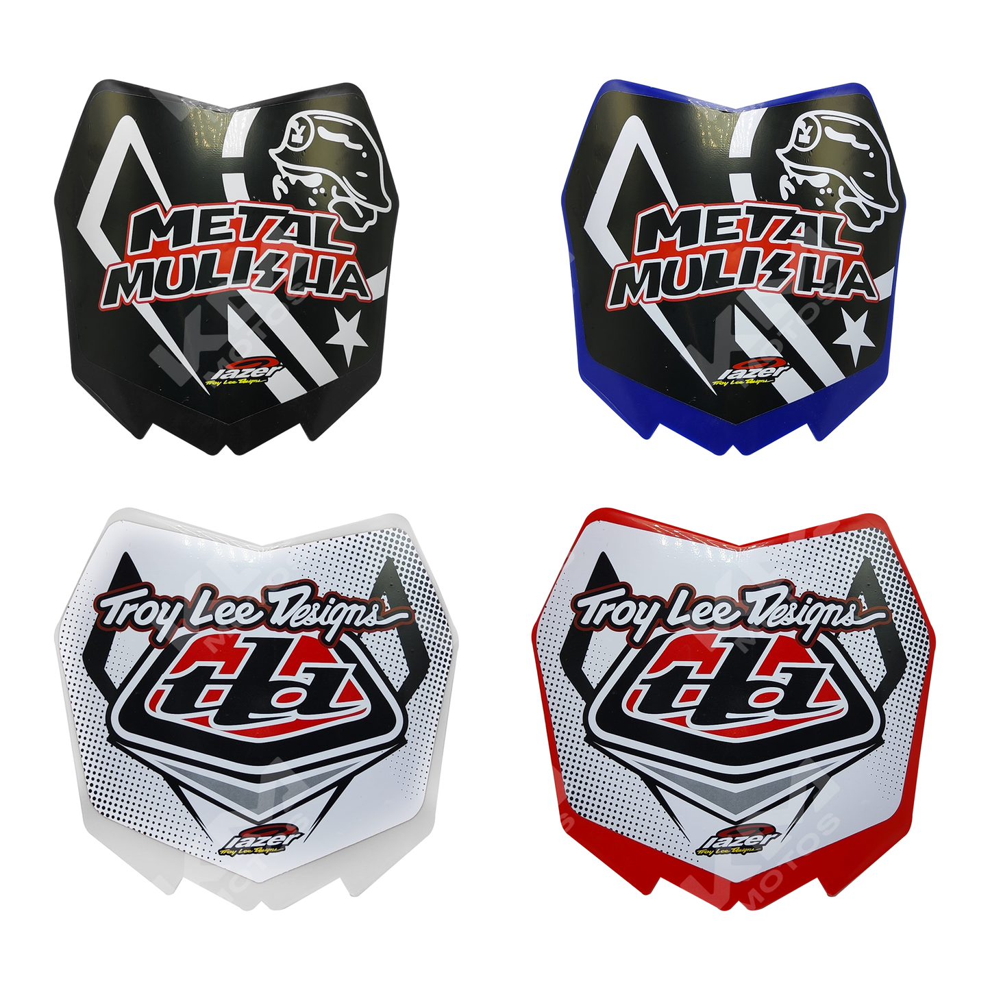 PORTA NUMERO UNIVERSAL + DISENO AZUL