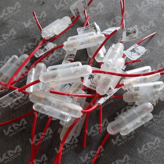 Porta Fusible de Vidrio Doble