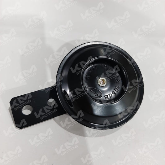Pitos universales de 12V marca Senli, con botón y carcasa negra, para vehículos y sistemas de alarma en KM-FP0140.