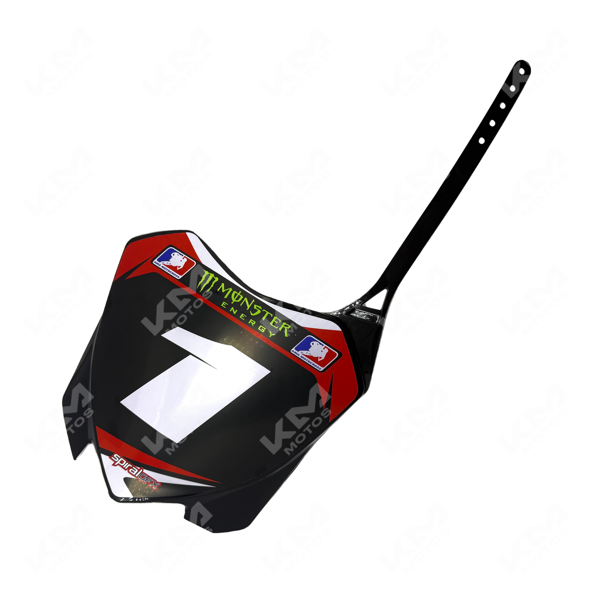 PORTA NUMERO CRF 230 CON DIBUJO GZJ-014