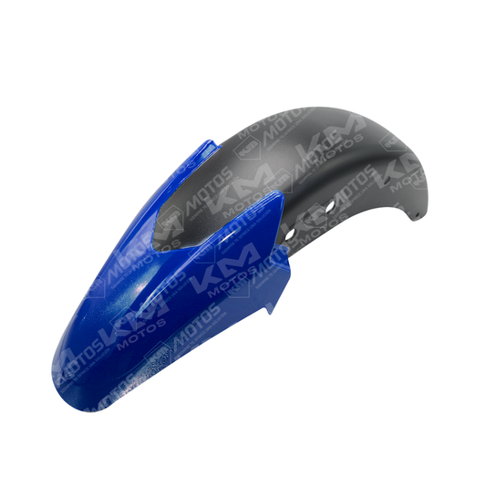 Guardafangos delantero azul para Pulsar 125 NS de la marca Senli, diseño resistente y compatible con modelos PS135.