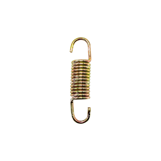 Resorte de freno universal, modelo KM-FR0028, para sistemas de frenado en maquinaria o vehículos.