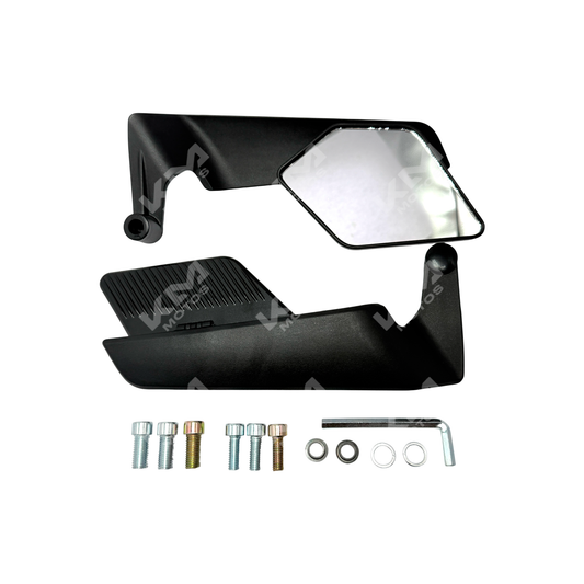 RETROVISOR ALERON RIZOMA PLASTICO