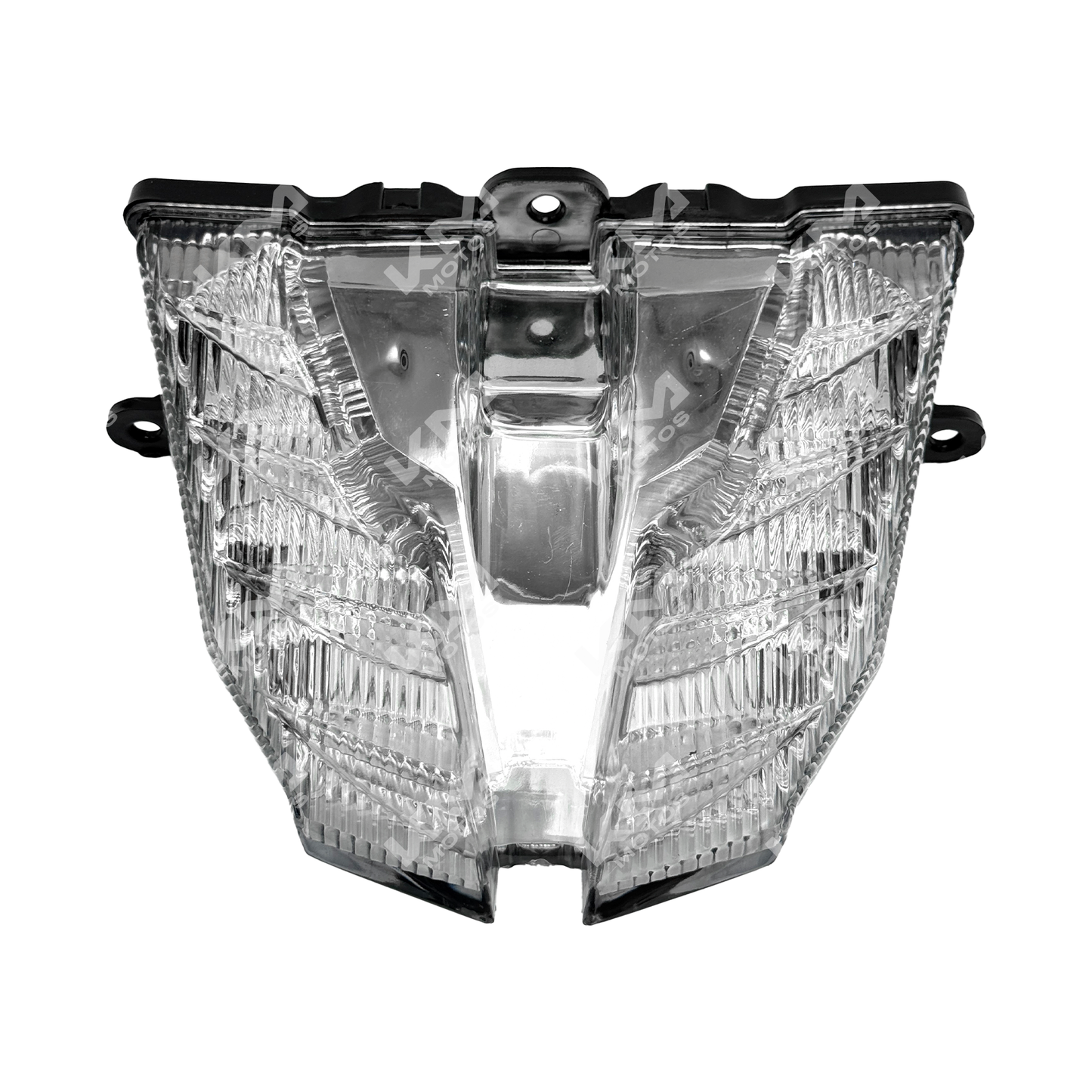 Pantalla de freno STOP Pulsar 200N KMMOTOSHN, componente de freno para motocicleta, con acabado en color negro y diseño resistente